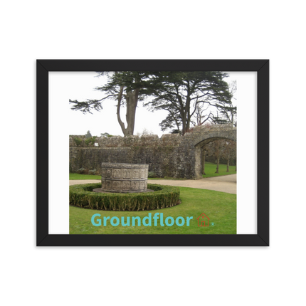 Nature's Wonders Framed photo paper poster with Groundfloor with House Logo