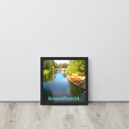 Beautiful Nature Framed photo paper poster with Groundfloor24 without House Logo