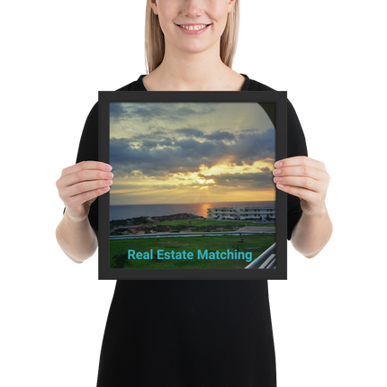Natural View Framed photo paper poster with realestatematching without key Logo