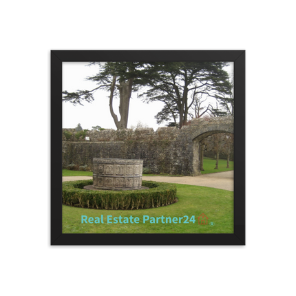 Nature's Wonders Framed photo paper poster with realestatepartner24 with house Logo