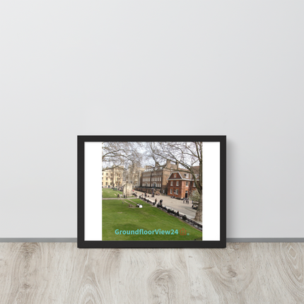 Beautiful Park Framed photo paper poster with groundfloorview24 with House Logo