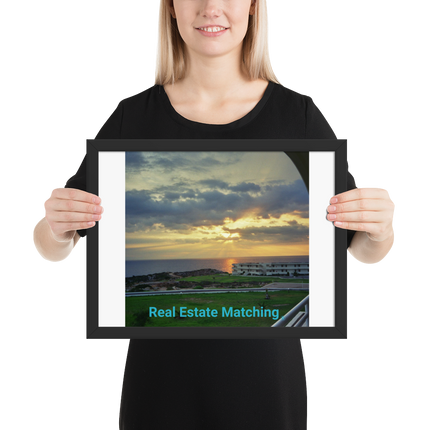 Natural View Framed photo paper poster with realestatematching without key Logo