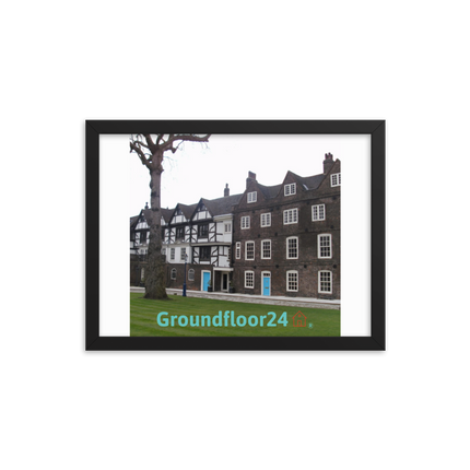 Beautiful Palace Framed photo paper poster with Groundfloor24 with House Logo