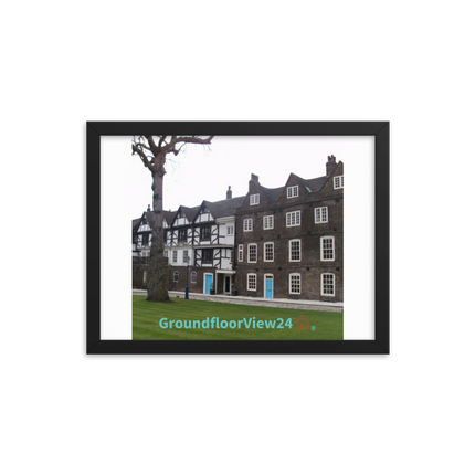 Beautiful Palace Framed photo paper poster with groundfloorview24 with House Logo