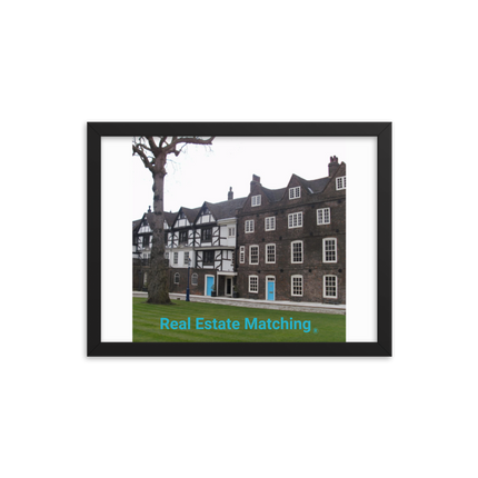 Beautiful Palace Framed photo paper poster with realestatematching without key Logo