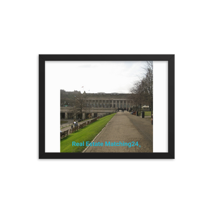 Majestic Palace Framed photo paper poster with realestatematching24 without key Logo