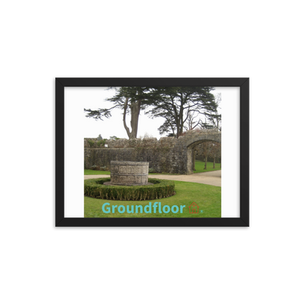 Nature's Wonders Framed photo paper poster with Groundfloor with House Logo