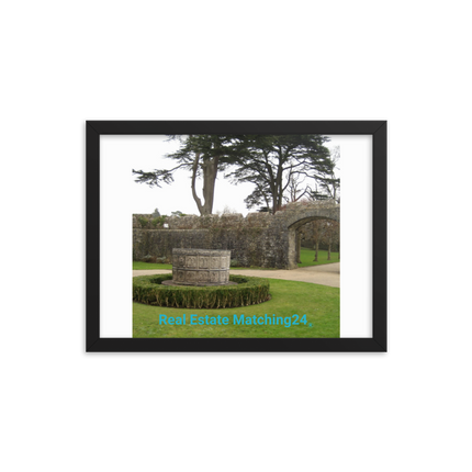 Nature's Wonders Framed photo paper poster with realestatematching24 without key Logo