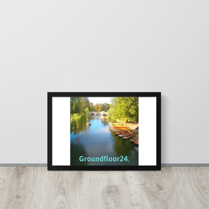 Beautiful Nature Framed photo paper poster with Groundfloor24 without House Logo
