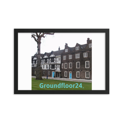 Beautiful Palace Framed photo paper poster with Groundfloor24 without House Logo
