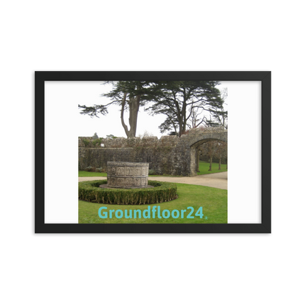 Nature's Wonders Framed photo paper poster with Groundfloor24 without House Logo
