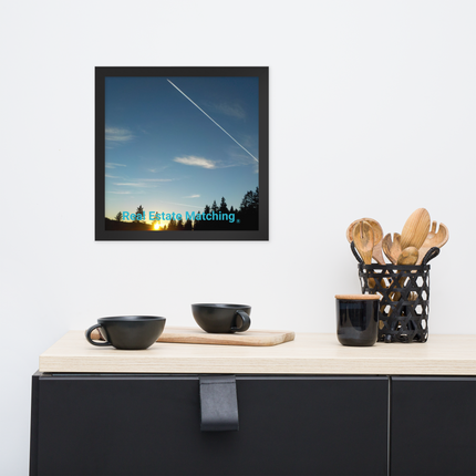 Attractive Sinari Framed photo paper poster with realestatematching without key Logo