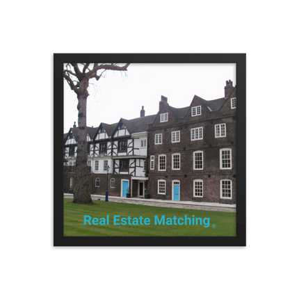 Beautiful Palace Framed photo paper poster with realestatematching without key Logo