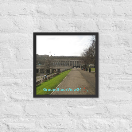 Majestic Palace Framed photo paper poster with groundfloorview24 with House Logo
