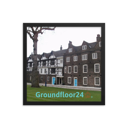 Beautiful Palace Framed photo paper poster with Groundfloor24 with House Logo