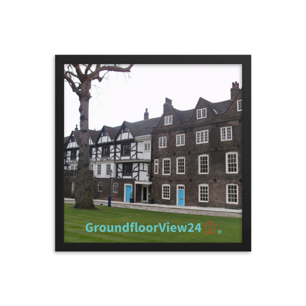 Beautiful Palace Framed photo paper poster with groundfloorview24 with House Logo
