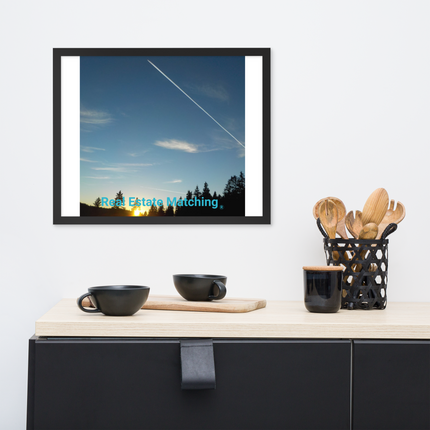 Attractive Sinari Framed photo paper poster with realestatematching without key Logo