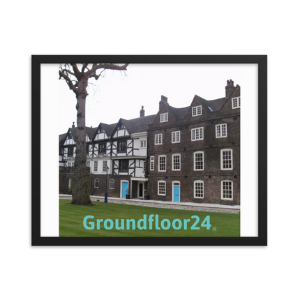 Beautiful Palace Framed photo paper poster with Groundfloor24 without House Logo