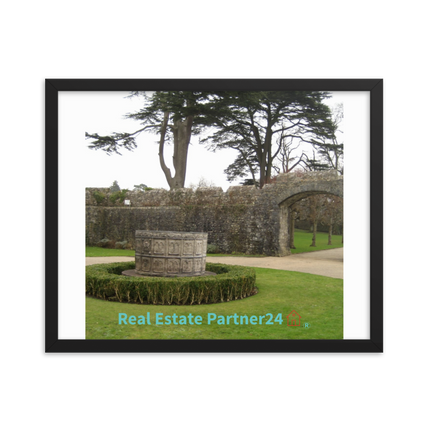 Nature's Wonders Framed photo paper poster with realestatepartner24 with house Logo