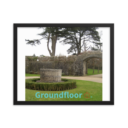 Nature's Wonders Framed photo paper poster with Groundfloor with House Logo