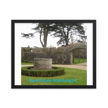 Nature's Wonders Framed photo paper poster with realestatematching24 without key Logo
