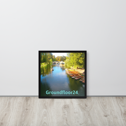 Beautiful Nature Framed photo paper poster with Groundfloor24 without House Logo
