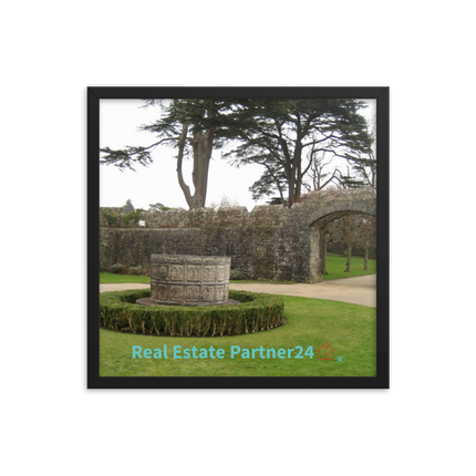 Nature's Wonders Framed photo paper poster with realestatepartner24 with house Logo