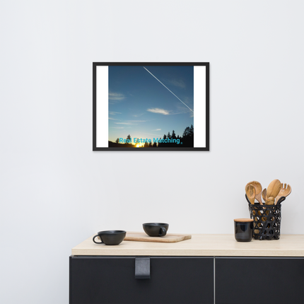Attractive Sinari Framed photo paper poster with realestatematching without key Logo