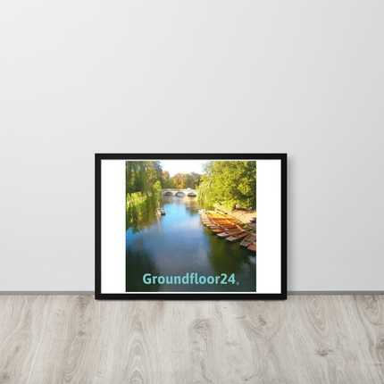 Beautiful Nature Framed photo paper poster with Groundfloor24 without House Logo