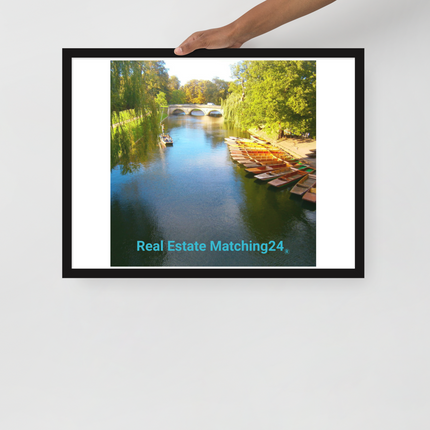 Beautiful Nature Framed photo paper poster with realestatematching24 without key Logo
