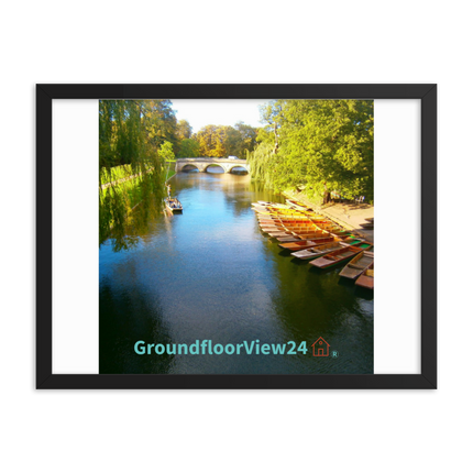 Beautiful Nature Framed photo paper poster with groundfloorview24 with House Logo