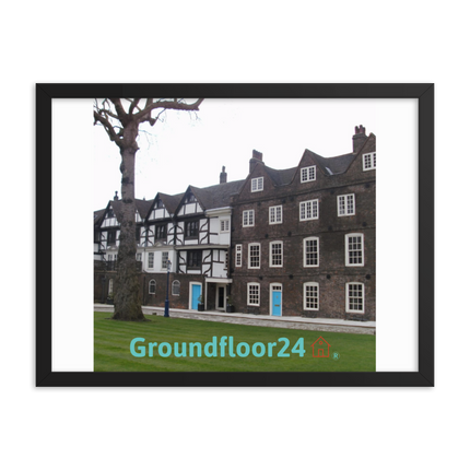 Beautiful Palace Framed photo paper poster with Groundfloor24 with House Logo