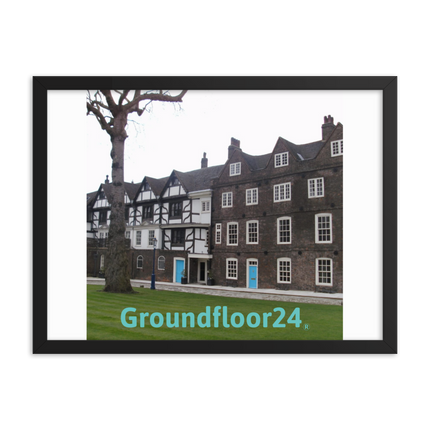 Beautiful Palace Framed photo paper poster with Groundfloor24 without House Logo