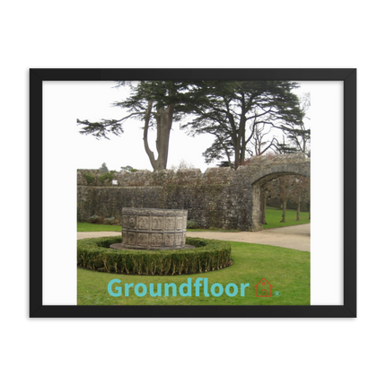 Nature's Wonders Framed photo paper poster with Groundfloor with House Logo