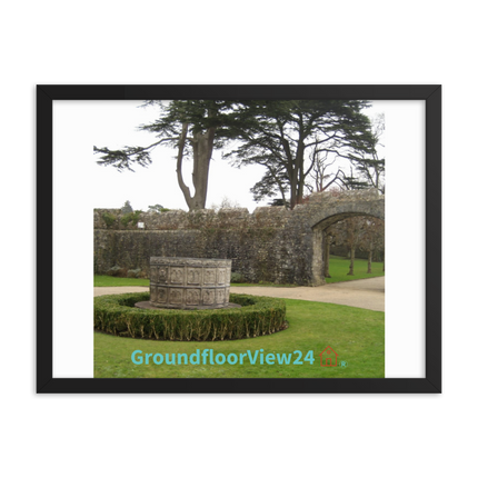 Nature's Wonders Framed photo paper poster with groundfloorview24 with House Logo