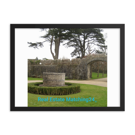 Nature's Wonders Framed photo paper poster with realestatematching24 without key Logo