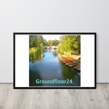 Beautiful Nature Framed photo paper poster with Groundfloor24 without House Logo