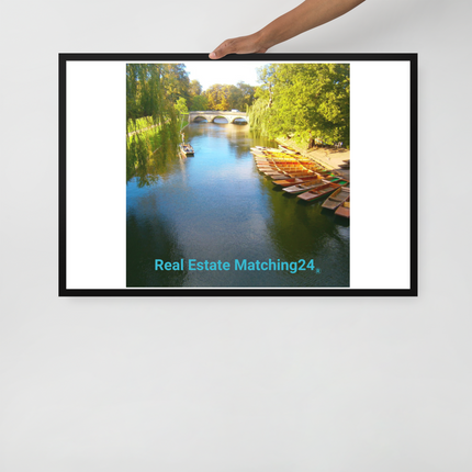 Beautiful Nature Framed photo paper poster with realestatematching24 without key Logo