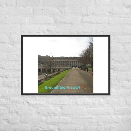 Majestic Palace Framed photo paper poster with groundfloorview24 with House Logo