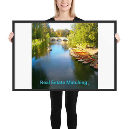 Beautiful Nature Framed photo paper poster with realestatematching without key Logo