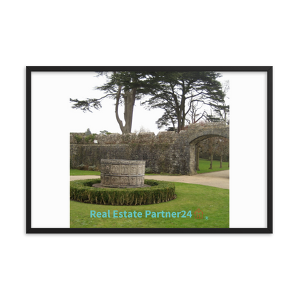 Nature's Wonders Framed photo paper poster with realestatepartner24 with house Logo