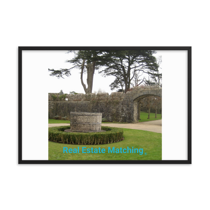 Nature's Wonders Framed photo paper poster with realestatematching without key Logo