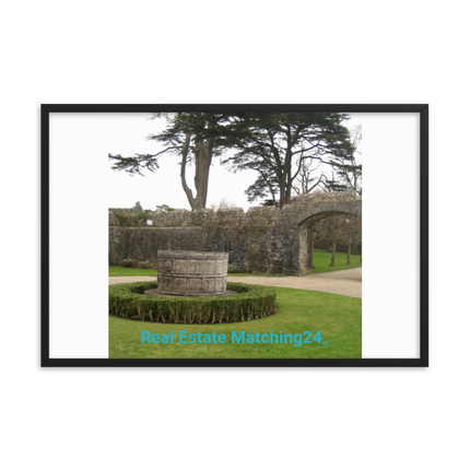 Nature's Wonders Framed photo paper poster with realestatematching24 without key Logo