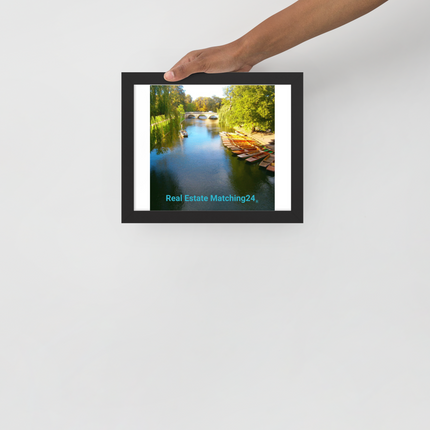 Beautiful Nature Framed photo paper poster with realestatematching24 without key Logo