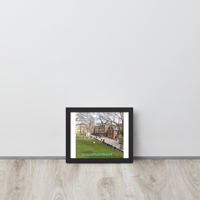 Beautiful Park Framed photo paper poster with groundfloorview24 with House Logo