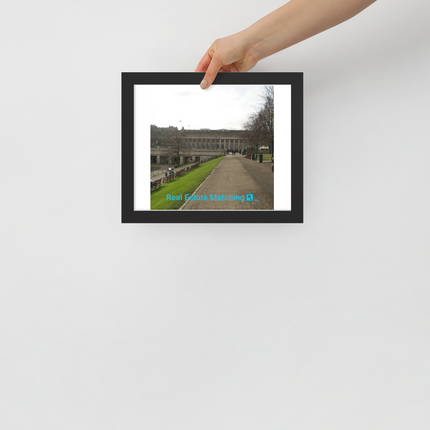 Majestic Palace Framed photo paper poster with realestatematching with key Logo