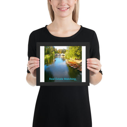 Beautiful Nature Framed photo paper poster with realestatematching without key Logo