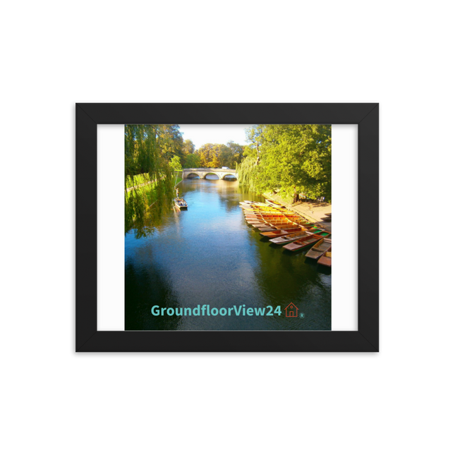 Beautiful Nature Framed photo paper poster with groundfloorview24 with House Logo