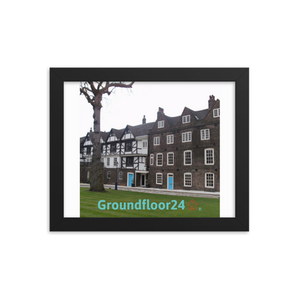 Beautiful Palace Framed photo paper poster with Groundfloor24 with House Logo