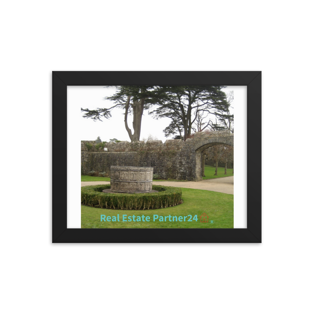 Nature's Wonders Framed photo paper poster with realestatepartner24 with house Logo